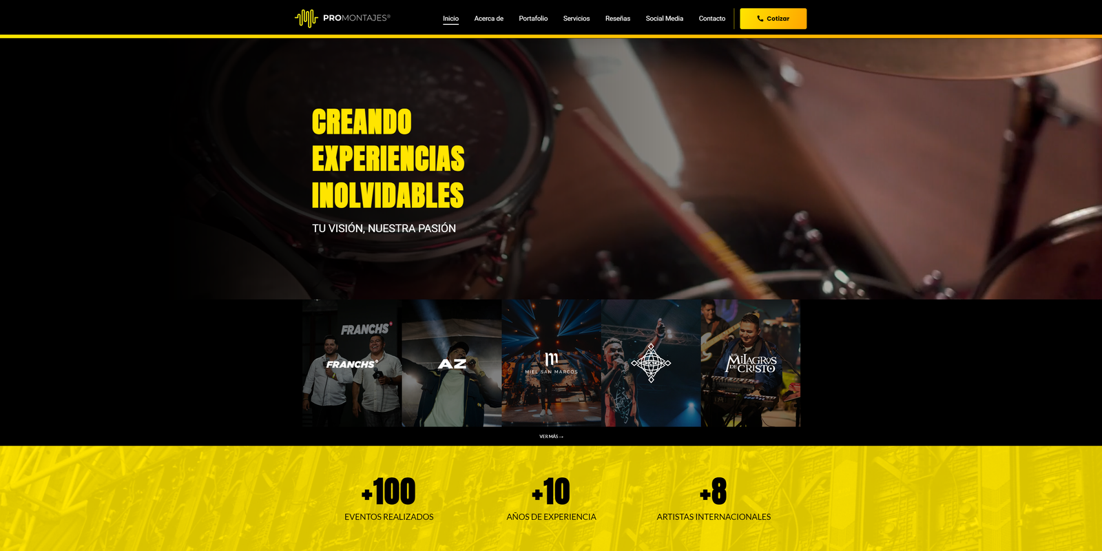 Diseño Web - Promontajes